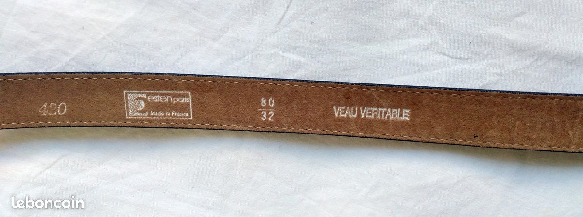 Ceinture vintage JF Esten T.80/88 (image 4)