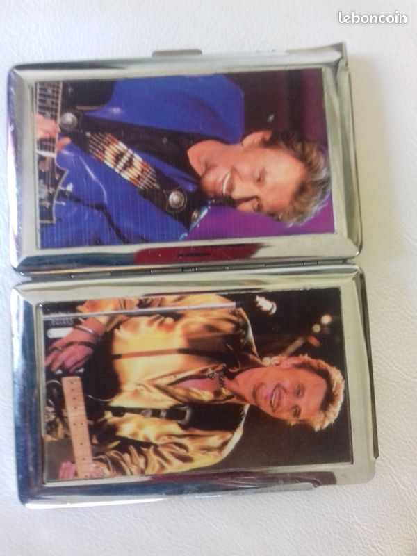 Porte cigarettes JOHNNY HALLYDAY