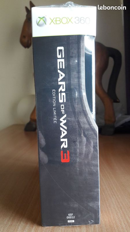 Jeu XBOX 360 Gears Of War 3 - Version PAL Française - Neuf Sous Blister Scellé