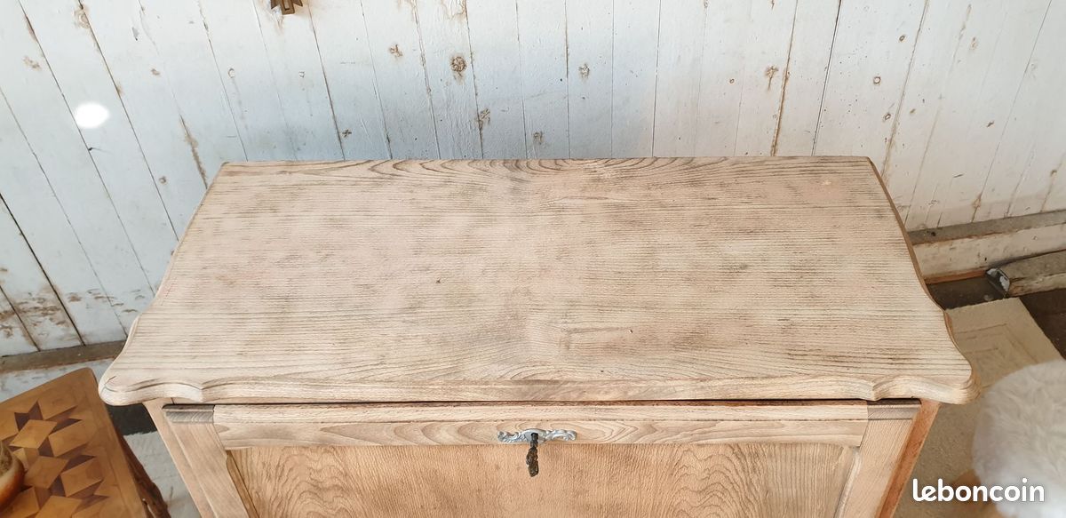Commode rustique vintage rétro en bois (image 9)