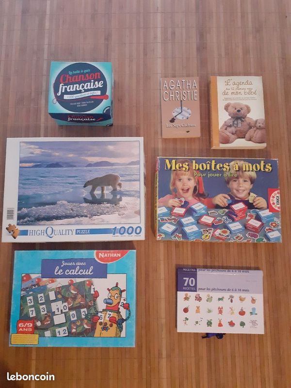 Lot jeux et livres (image 1)