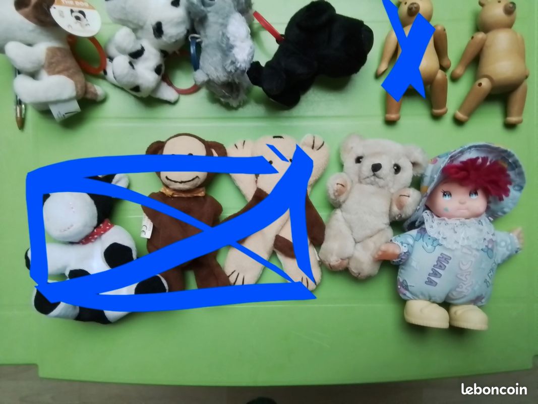 Mini peluches ou porte clés au choix (image 2)