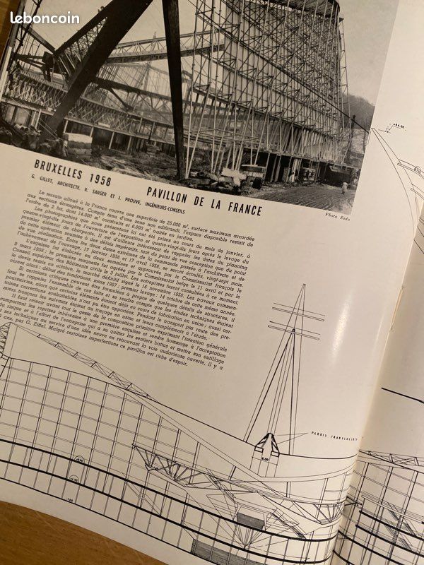 1958 - AA - no 76 - Architecture d’Aujourdhui ( constructions sportives..) (image 9)