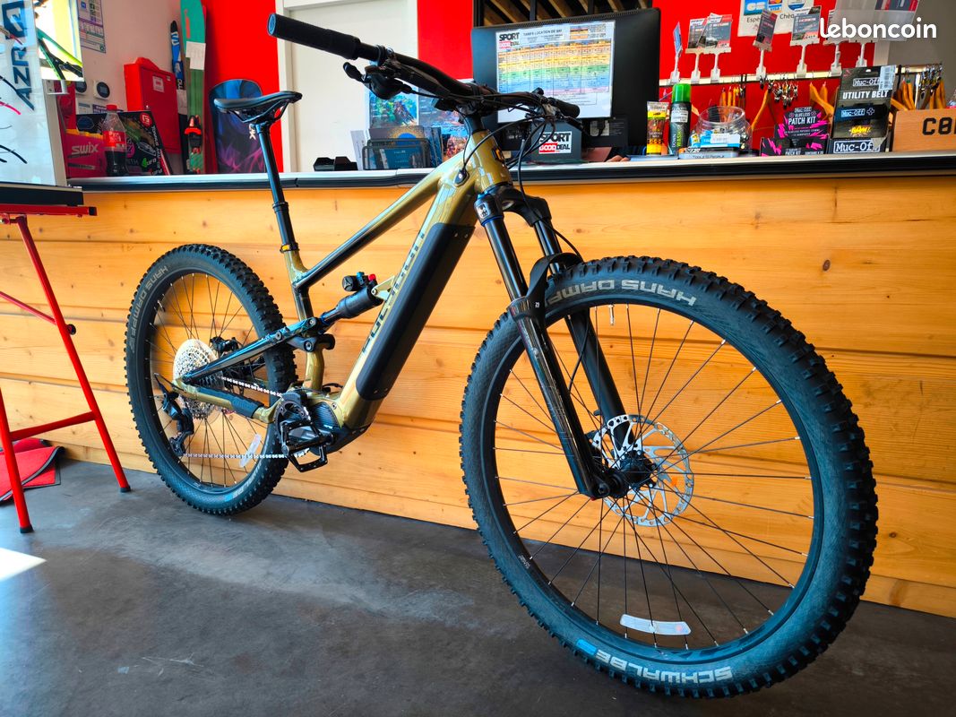 VTT électrique occasion tout suspendu reconditionné POLYGON