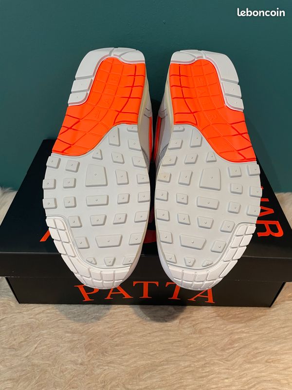 Nike Air Max 1 Patta Waves White Hyper Crimson (image 6)