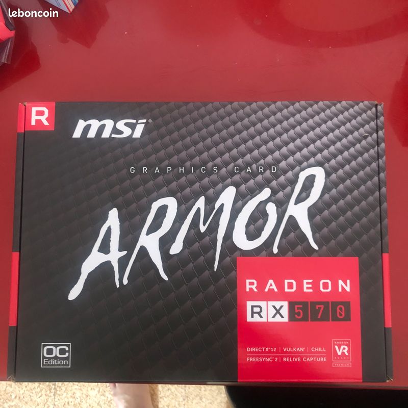 Carte Graphique MSI Rx 570 (image 1)