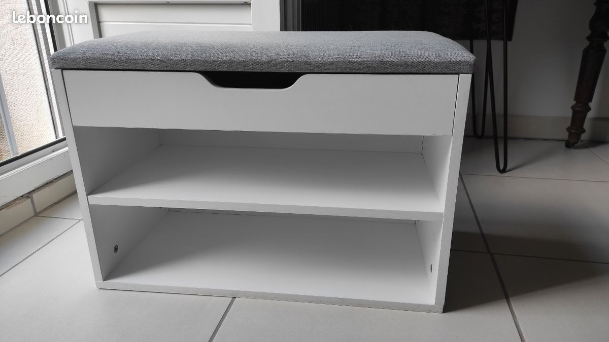 Petit banc meuble à chaussures (image 1)