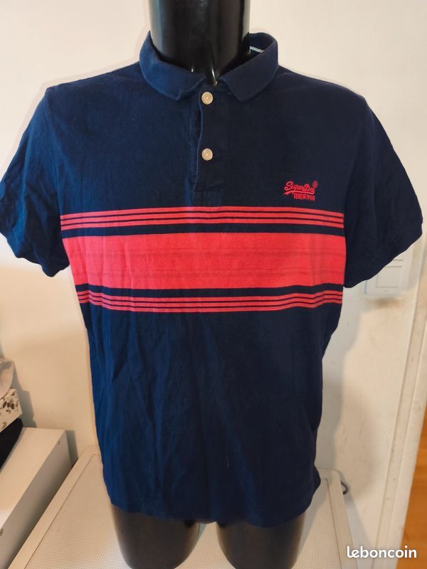 Polo manches courtes taille XXL - Superdry (image 1)