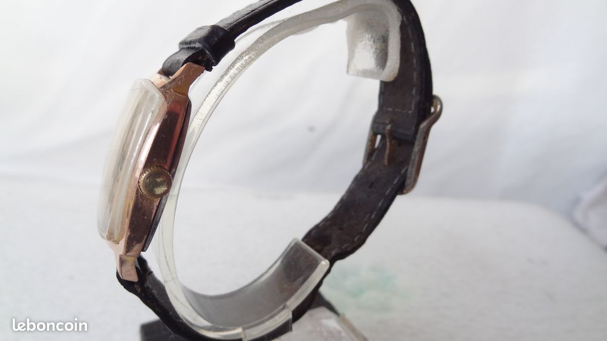 Montre Strato Mécanique Automatique Plaquée Or à Réviser - Manque La Tige De Remontoir - Occasion