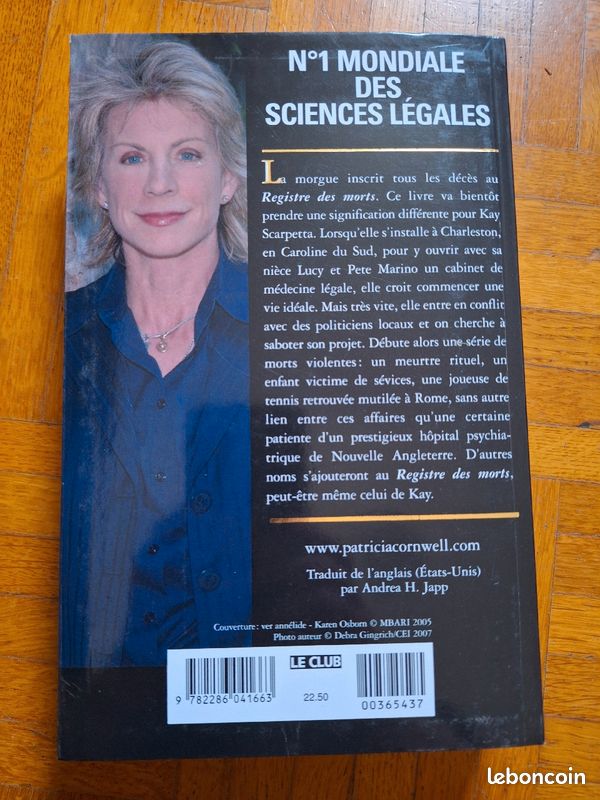 Registre des morts - Patricia Cornwell (image 2)