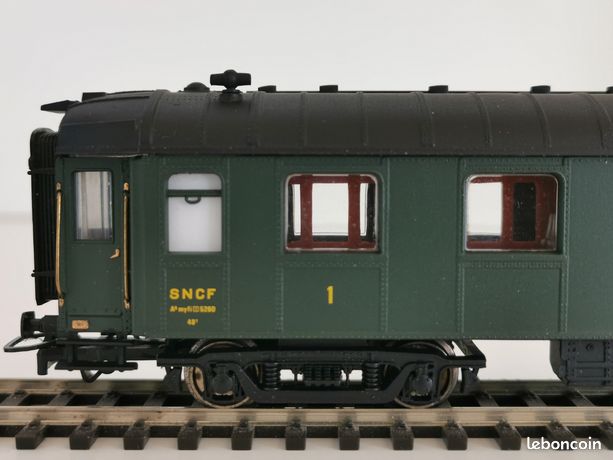 JOUEF PRESTIGE 5309 HO Voiture Couchettes SNCF Type OCEM 1ère classe 1