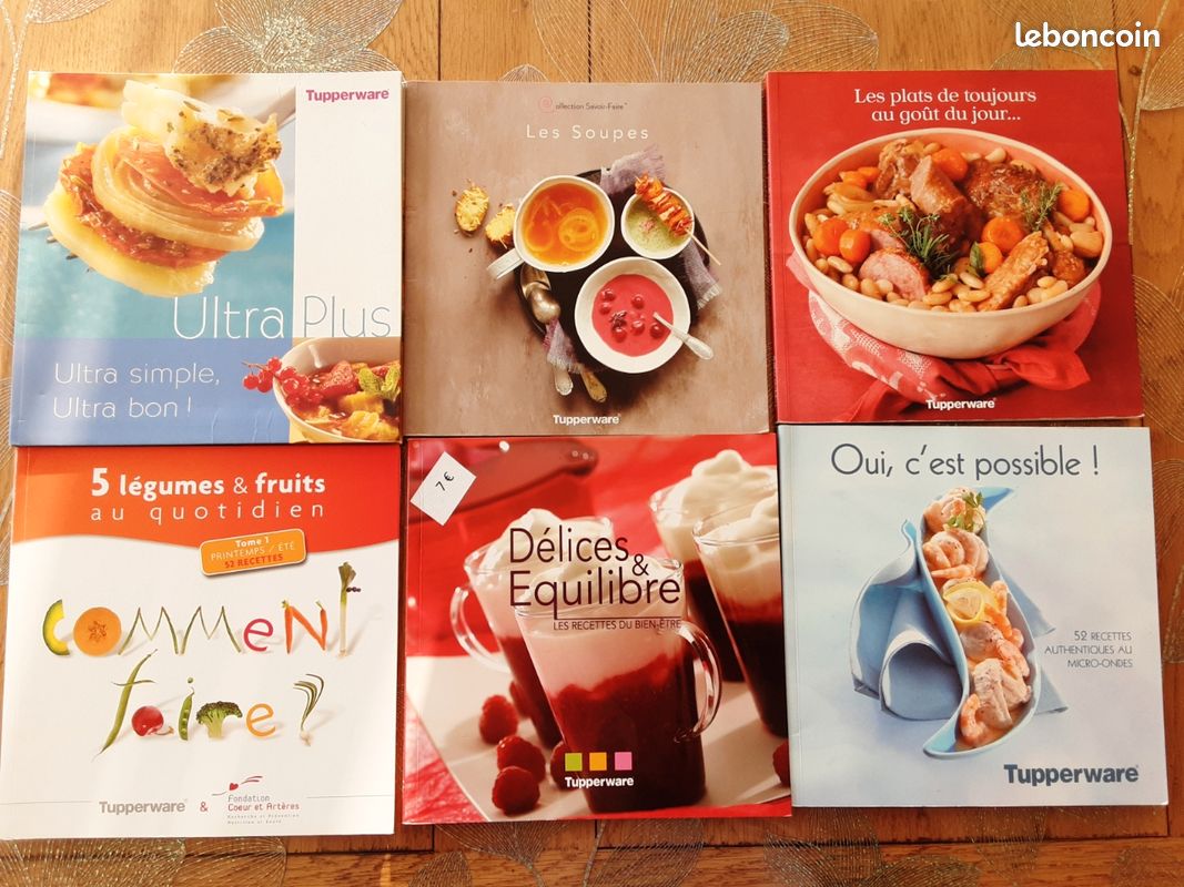 Livre de recettes Les Soupes Tupperware - Livres
