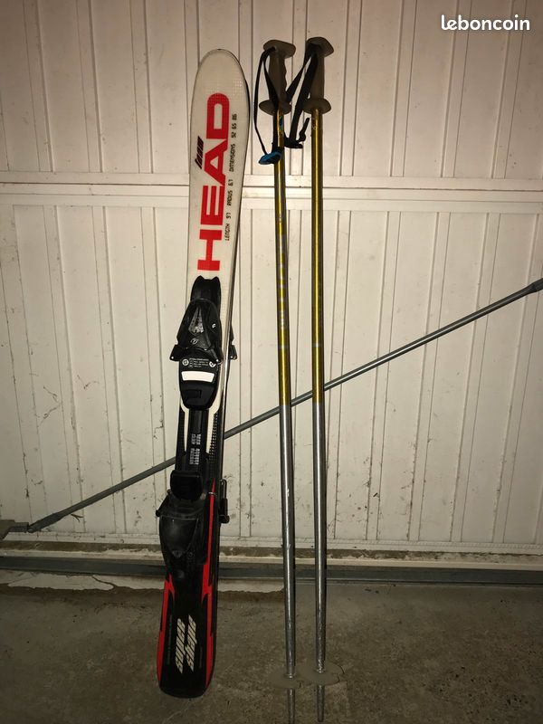Ski enfants 97cm + bâtons (image 1)