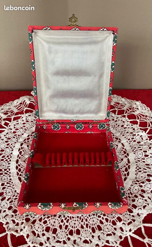 Lot De 12 Fourchettes à Dessert Vintage - Dans Leur Boîte - Métal Argenté