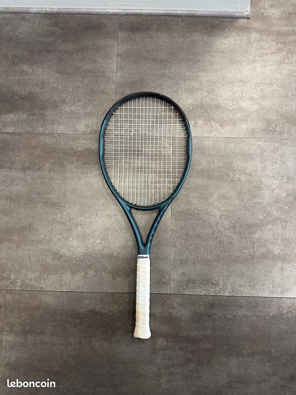 Raquette De Tennis Wilson Metal Vintage – Manche 4 4 1/2 – Petits Points De Rouille