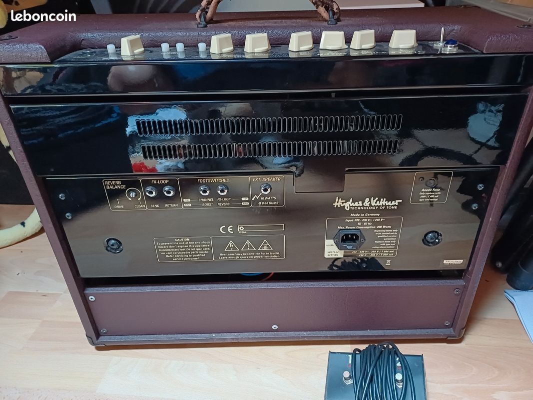 Vends ampli Hugues and Kettner statesman quad (image 4)