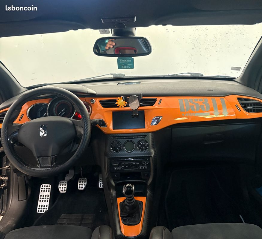 Citroen ds3 racing 1.6 thp 206cv ""gps / radar/ alcantara" (image 2)