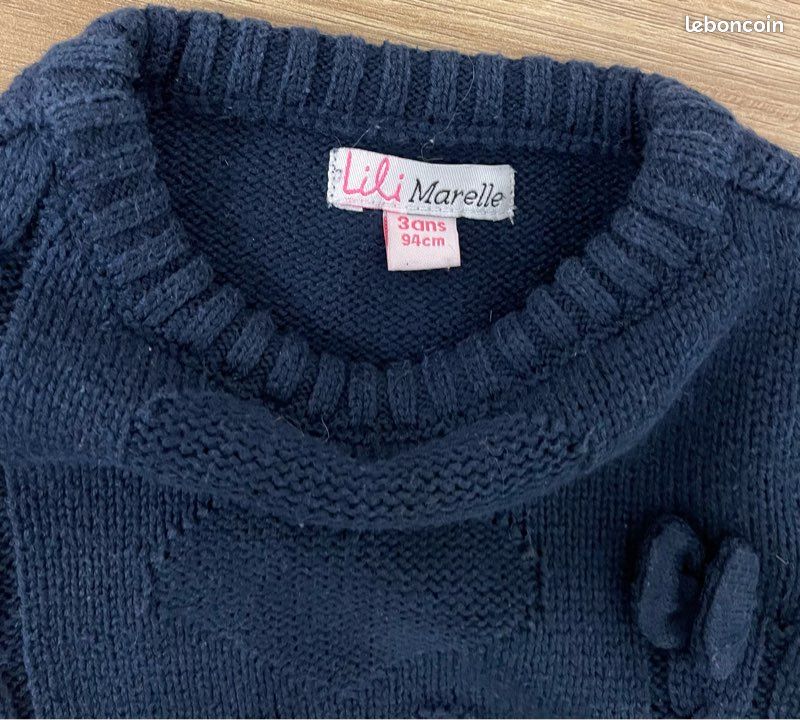 Pull LiLi Mairelle Fille taille 3 ans Lili Mairelle (image 5)
