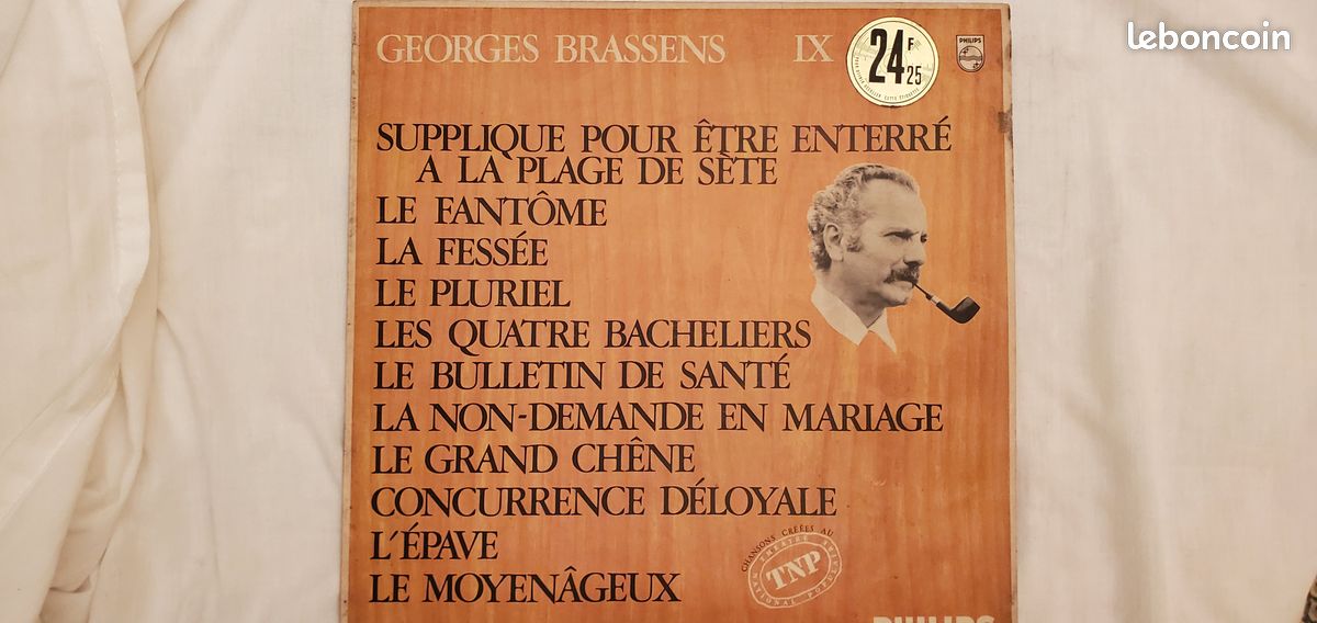 Disques 33 tours - Georges Brassens (image 2)