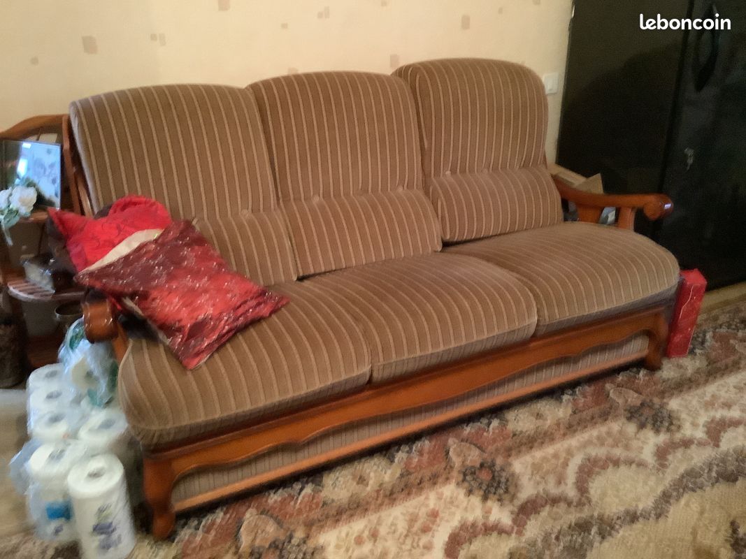 Moblier canapé et 2 Fauteuils (image 1)