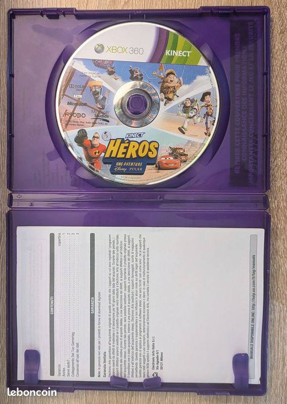 Kinect heros : une aventure Disney-Pixar Xbox 360 (image 3)
