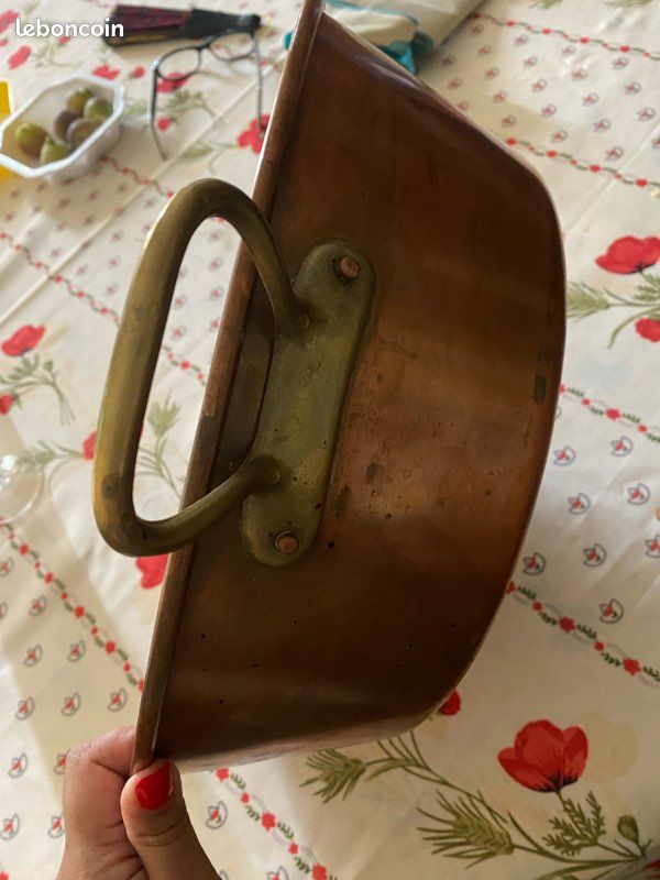 Bassine à confiture en cuivre (image 2)