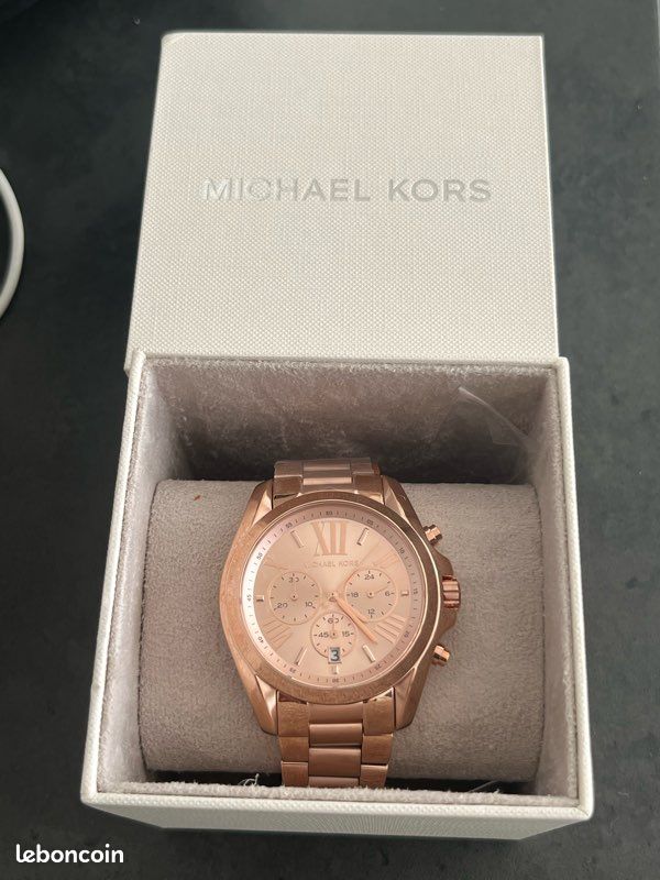 Montre Femme Michael Kors MK5503 acier or rose gold Montres Bijoux