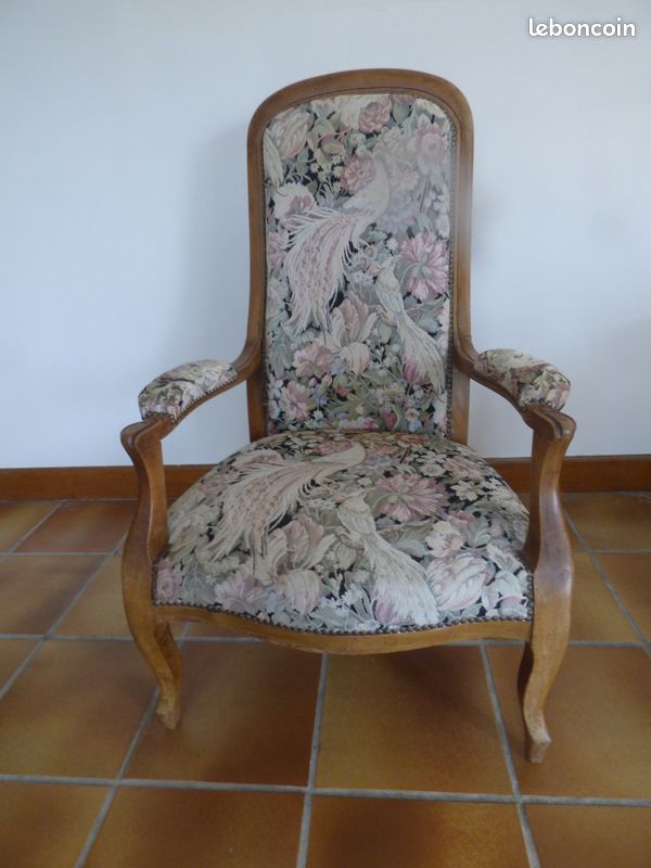 Fauteuil voltaire d'époque (image 4)