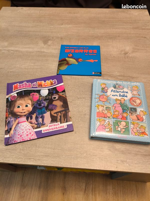 Lot de 3 livres pour enfants (image 1)