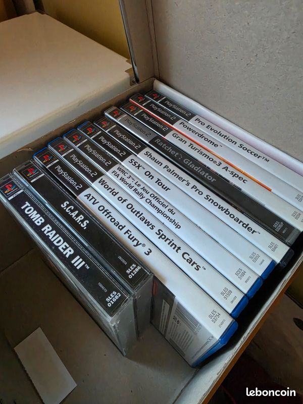Play station 2 + jeux+2 manettes (image 1)
