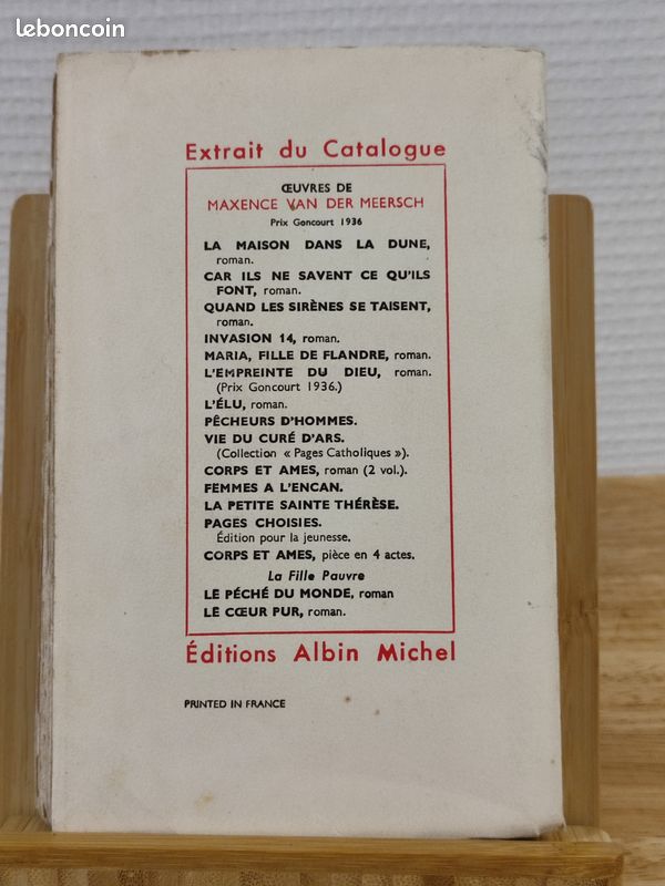Livre de Maxence Van Der Meersch (image 2)