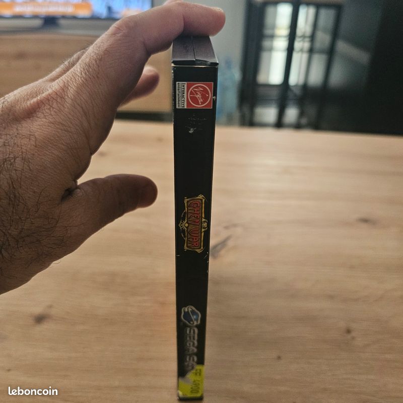 GHEN WAR COMPLET BOÎTE NOTICE SEGA SATURN PAL EURO (FR) CIB OVP Virgin