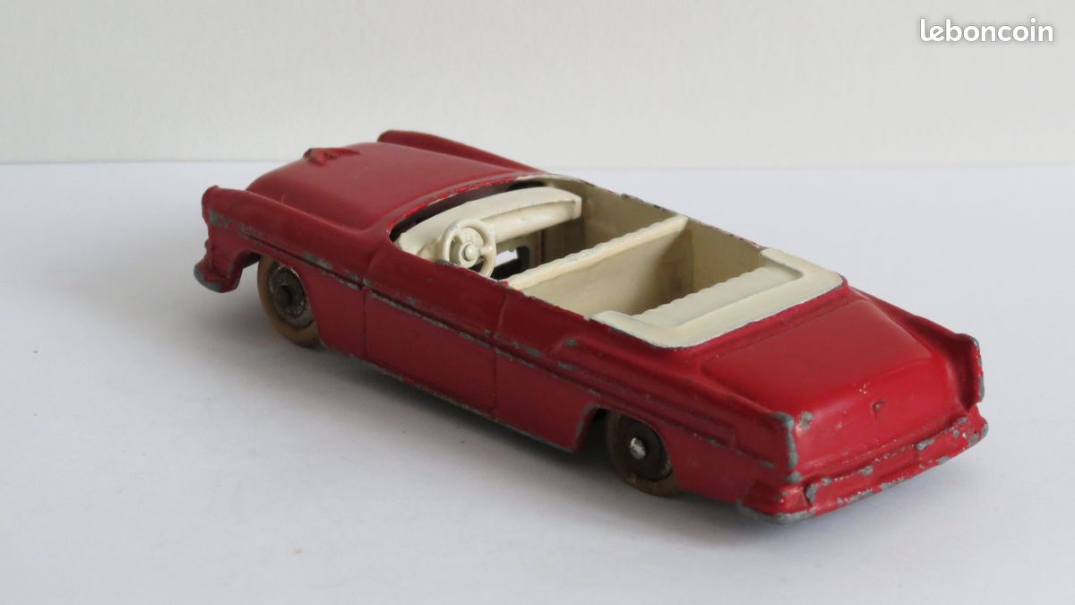 Dinky Toys F N° 24A Chrysler New Yorker 1955 – Miniature Rouge 1/43 – Collection Boîte D'Origine