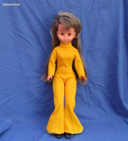 Poupée Dolly GéGé MC5 Vintage - Avec Peignoir, Années 70/80, Bon état, France