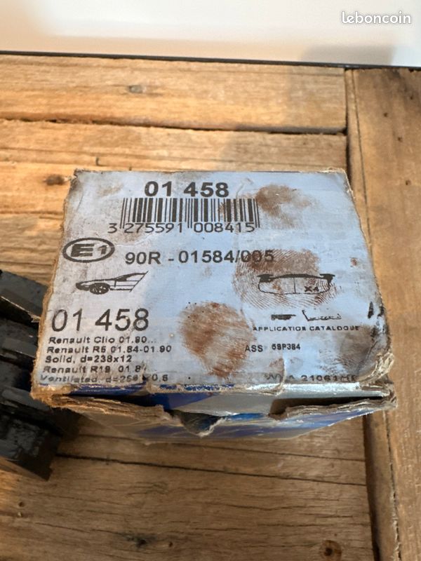 Plaquettes de freins JCD (image 2)