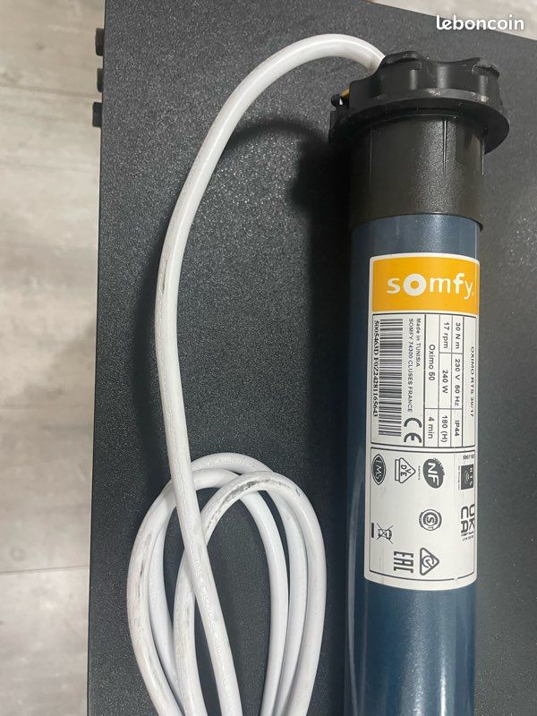 Moteur SOMFY OXIMO 30-17 NEUF (image 3)
