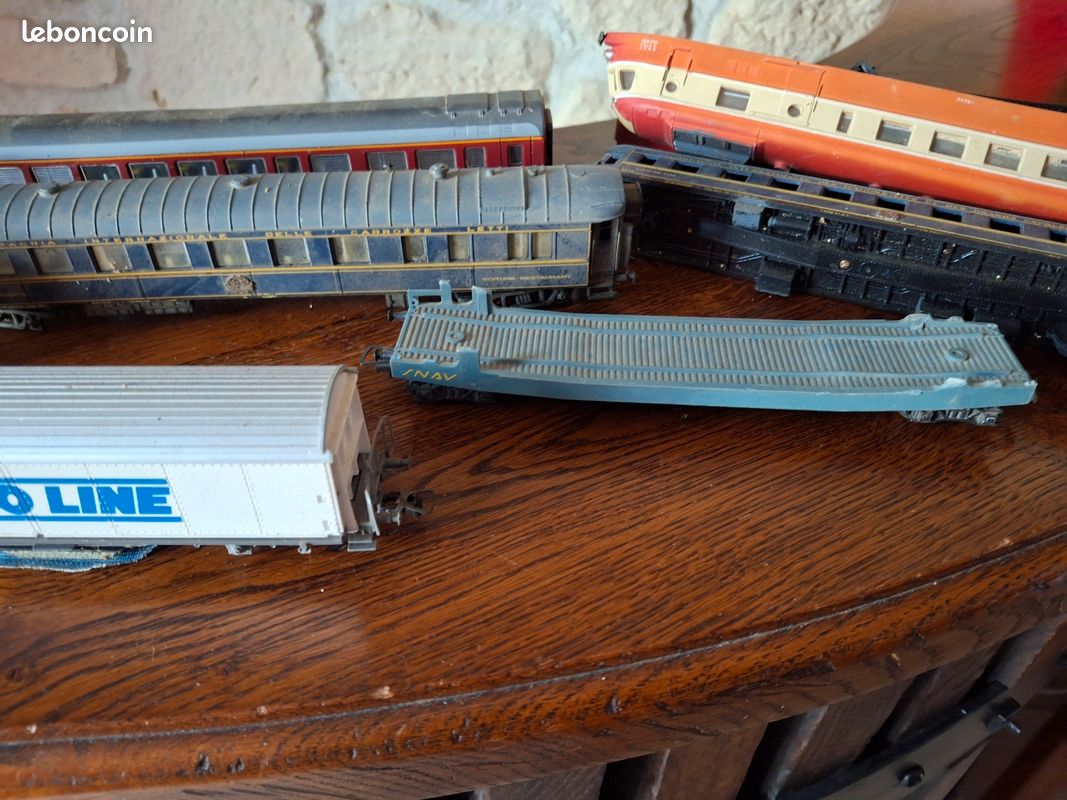 LOT 46 RAILS et aiguillages Jouef. Voir descriptif et photos. EUR 9,20