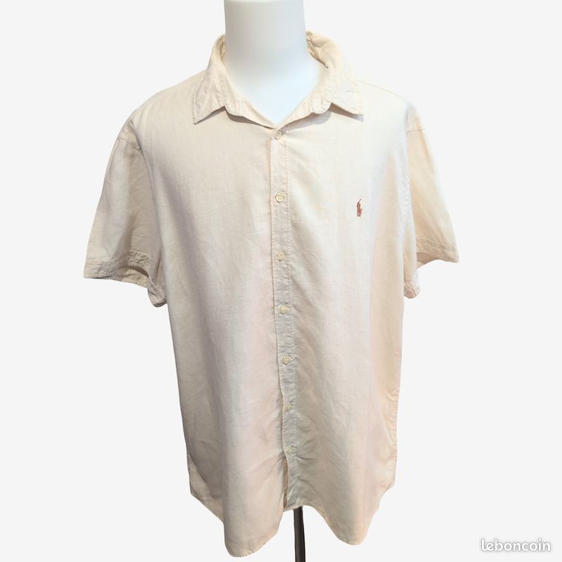 Chemise Tyrolienne Vintage - Taille 44/46 - Couleur Crème - Occasion Très Bon état