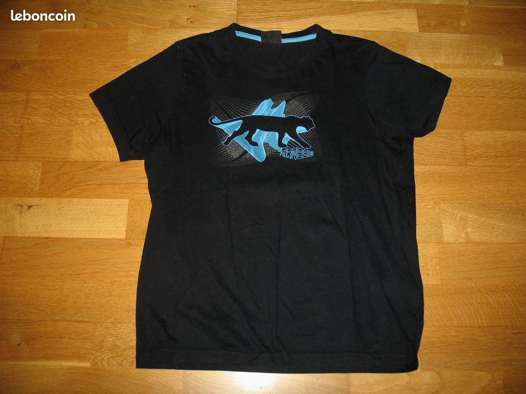 Lot T-SHIRT MC Noir AIRNESS Garçon 14 ans Vêtements