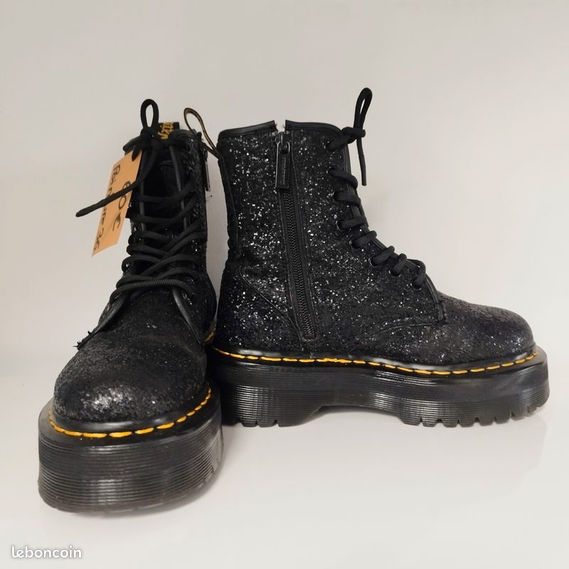 Dr Martens glitter platform pointure 36 uk3 Chaussures
