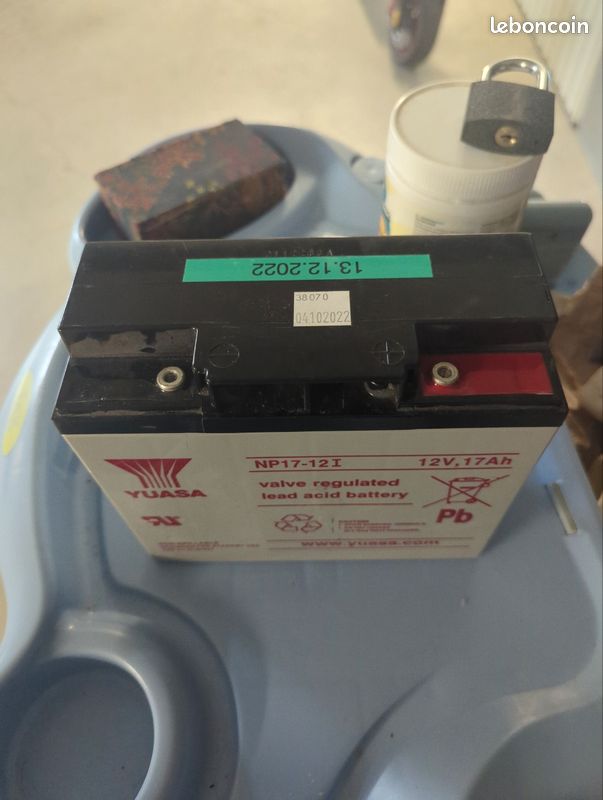 Batterie Yuasa NP17-12I 12V 17Ah AGM (image 1)