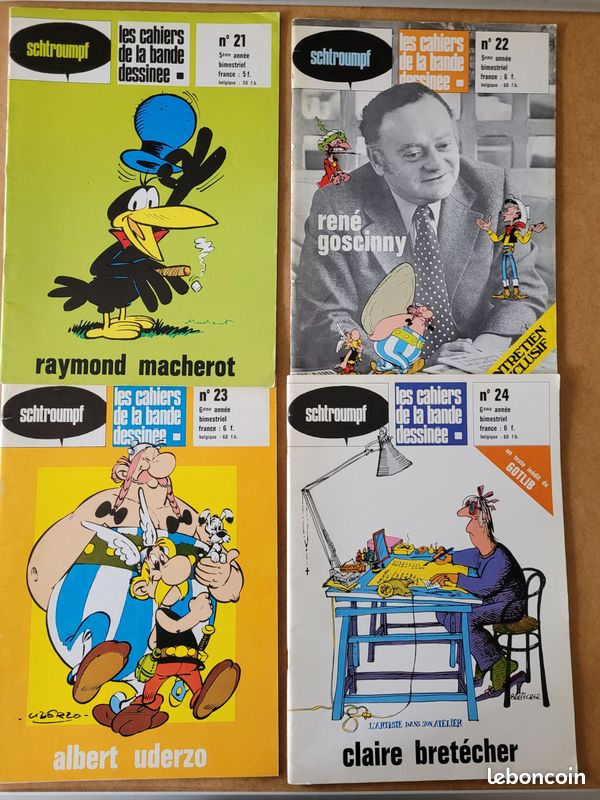 11 revues Cahiers de la Bande Dessinée (15 euros pièce) (image 2)
