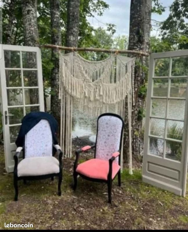 💒Paire de fauteuils pour mariage (image 6)