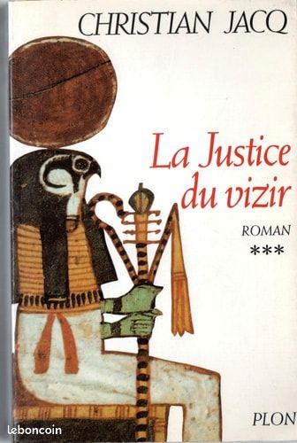 Livre broché LA JUSTICE DU VIZIR* - Christian JACQ (image 1)