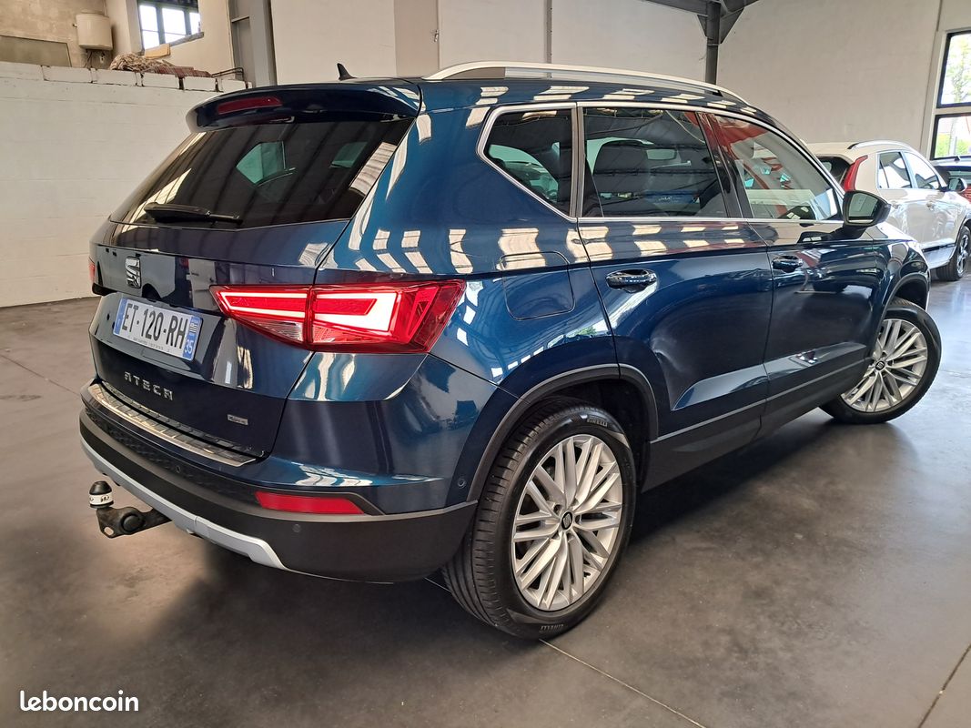 Seat ateca 1.4 ECOTSI 150 ACT S/S 4DRIVE XCELLENCE DSG6 faible kms (image 3)