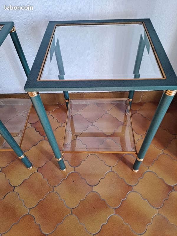 Tables basses & Bout de canapés Élysée Guéridon 2 plateaux - Ligne Roset