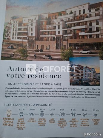 Appartement a louer bezons - 1 pièce(s) - 26 m2 - Surfyn