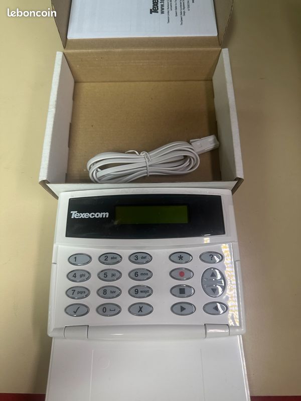 Clavier d’alarme Texecom premier LCD Neuf avec boîte (image 4)
