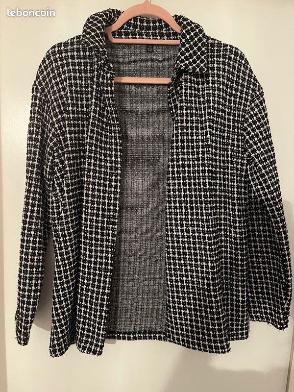 Veste tweed Kiabi M (image 1)