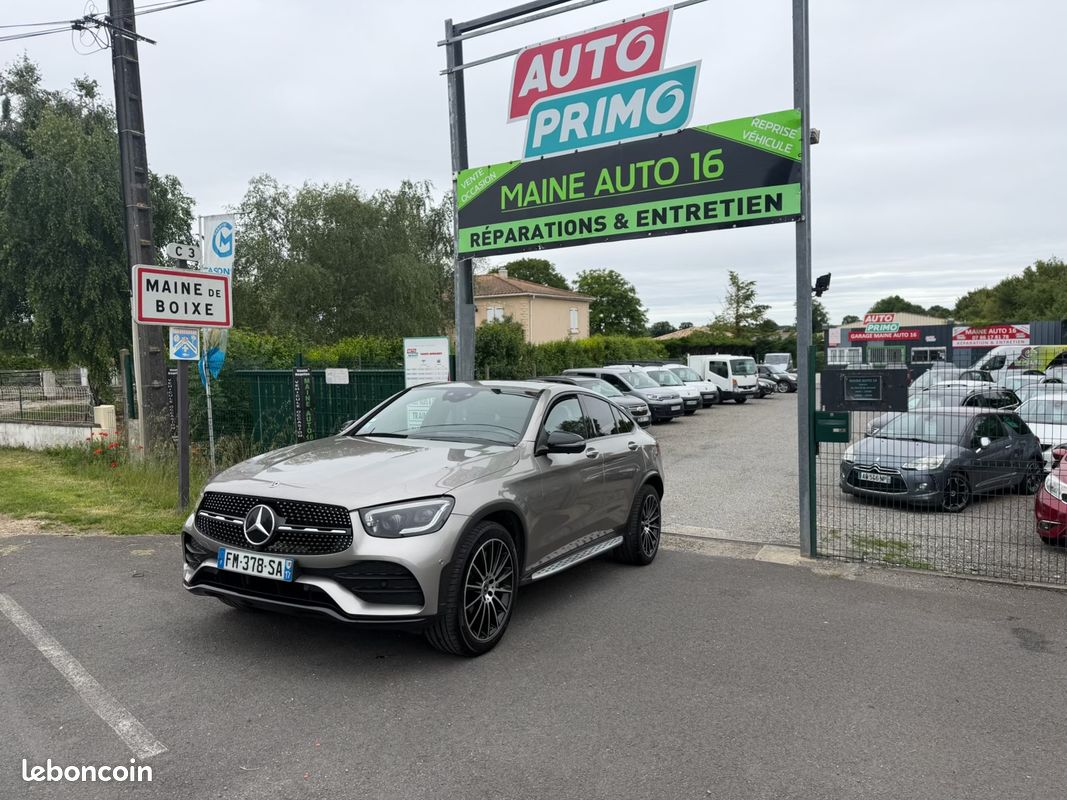 Mercedes-benz classe glc coupe phase 2 220d 2l d 4 matic 9g-tronic 194cv boite auto (image 1)